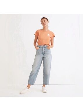 Madewell balloon High Rise Jeans Sz 23 Blue